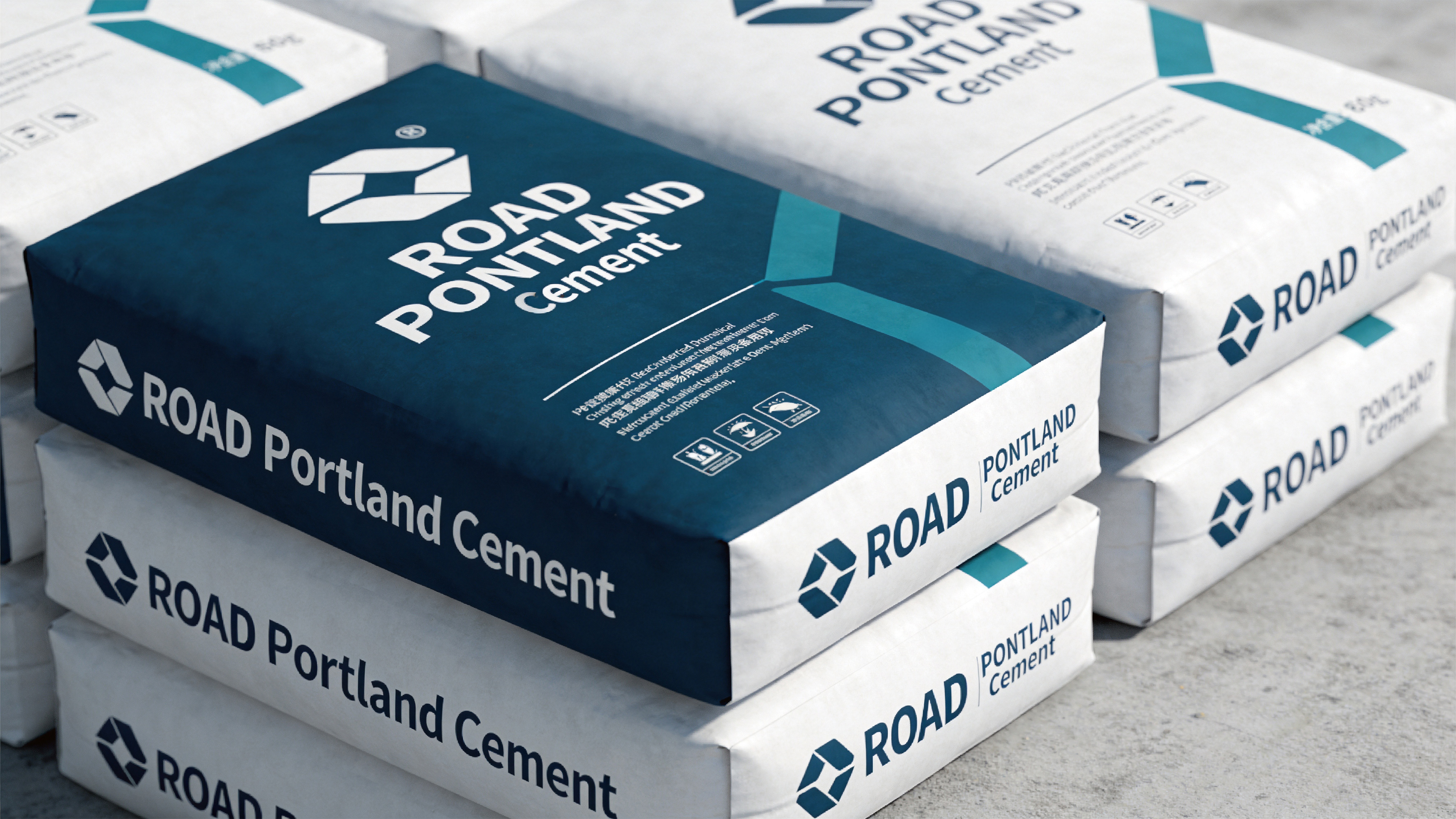 Portland cement for road