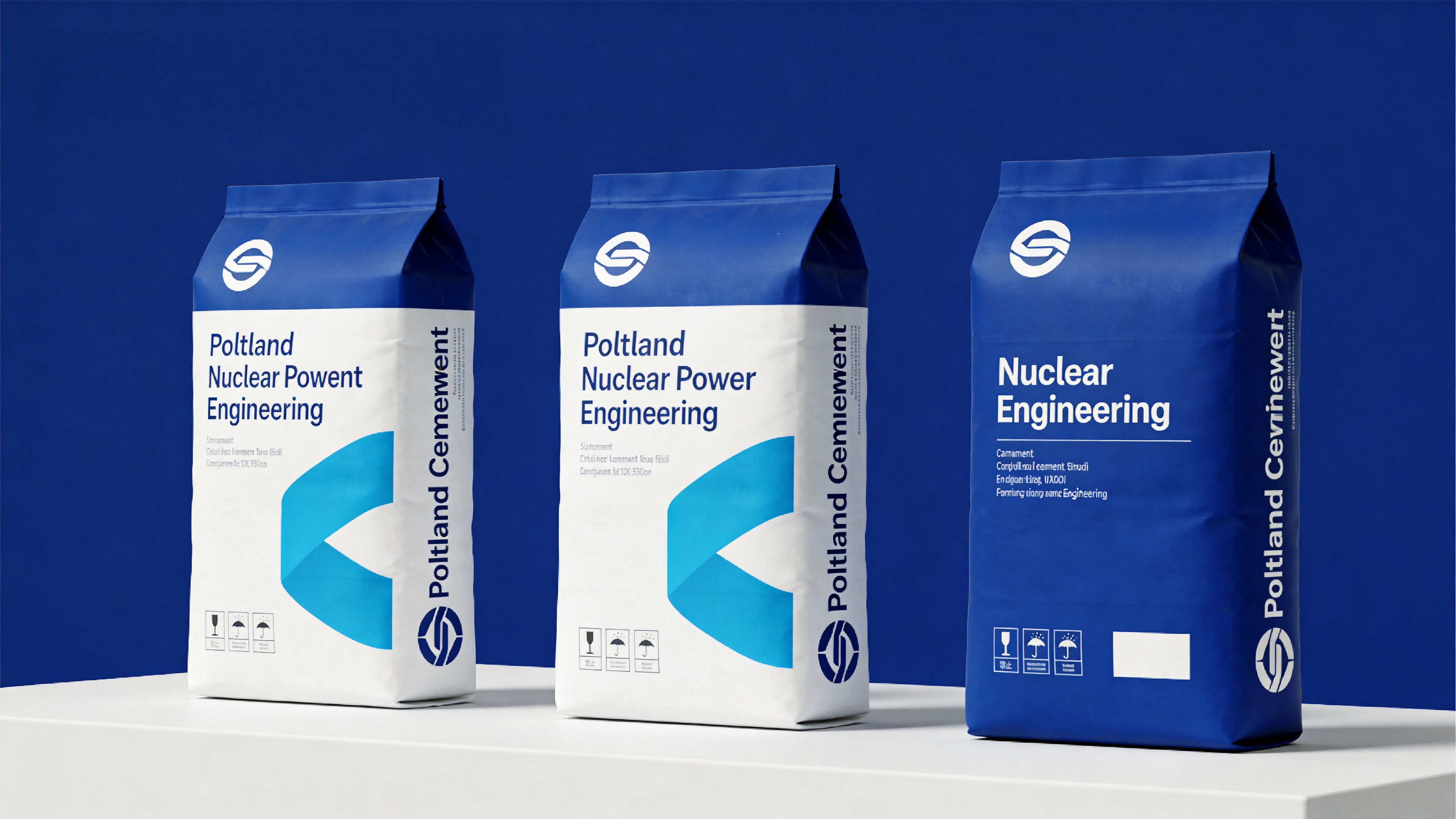 Nuclear power plant construction cement