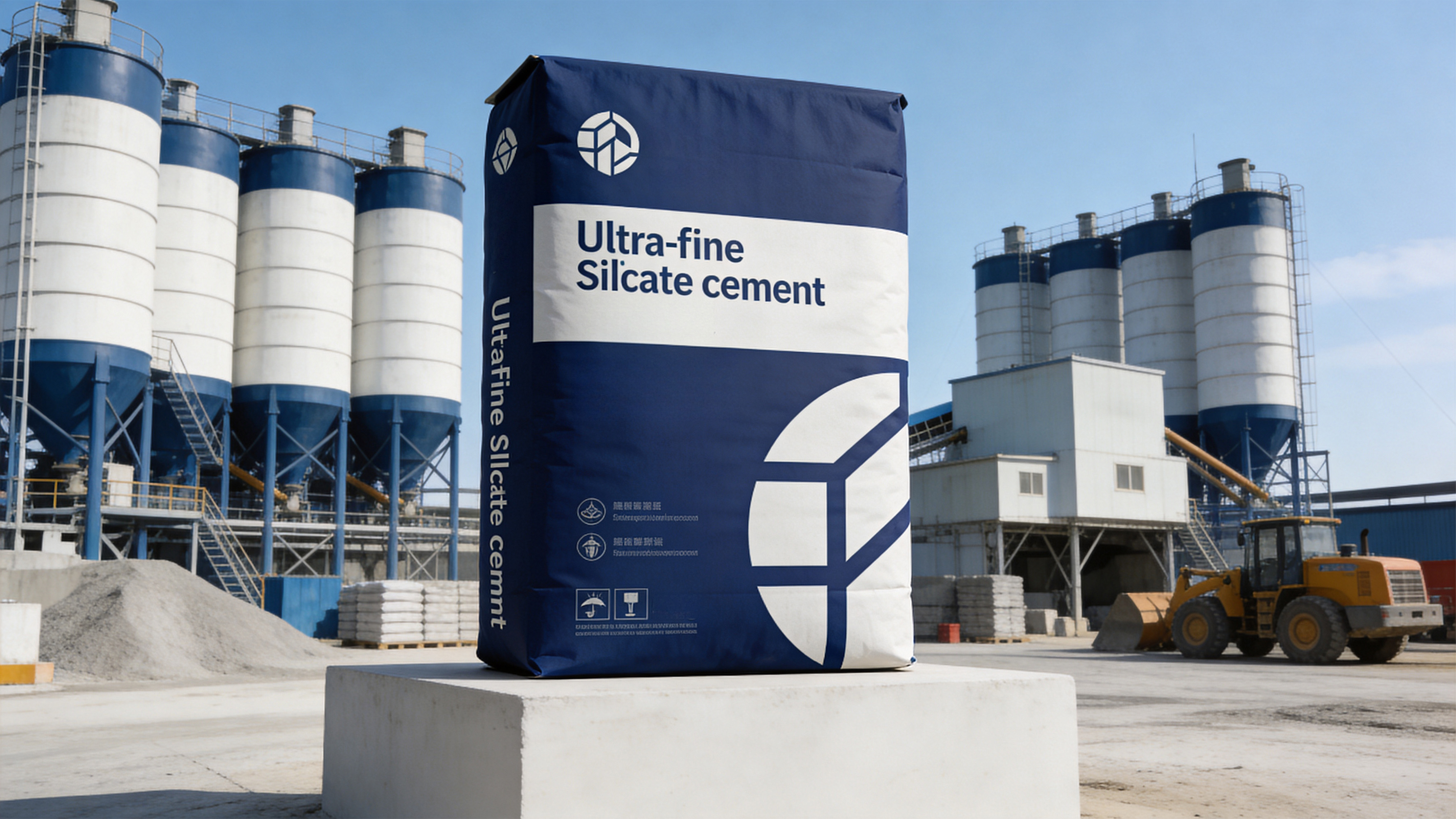 Ultra-fine silicate cement